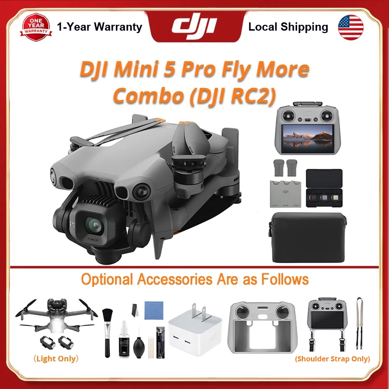 Drone Kit Beginner - DJI Mini 5 Pro 플라이 콤보