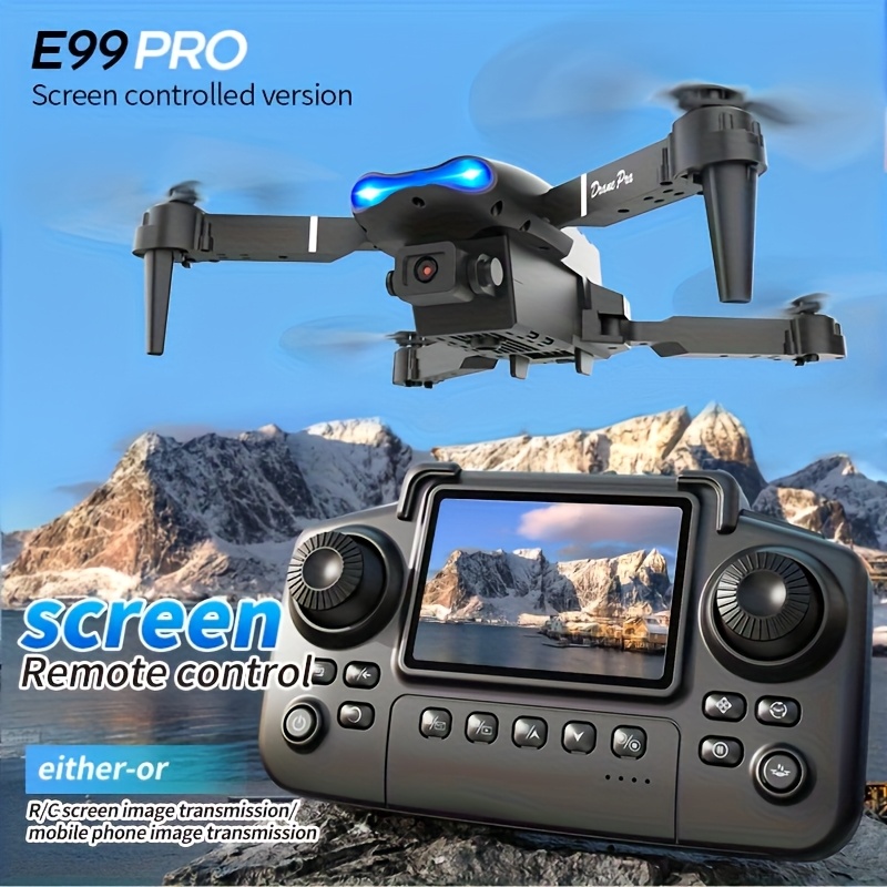 Drone Kit With Camera - E99 PRO MAX: 듀얼 HD 카메라,